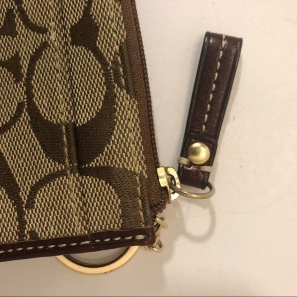 Coach mini keyring holder wallet - Picture 8 of 9